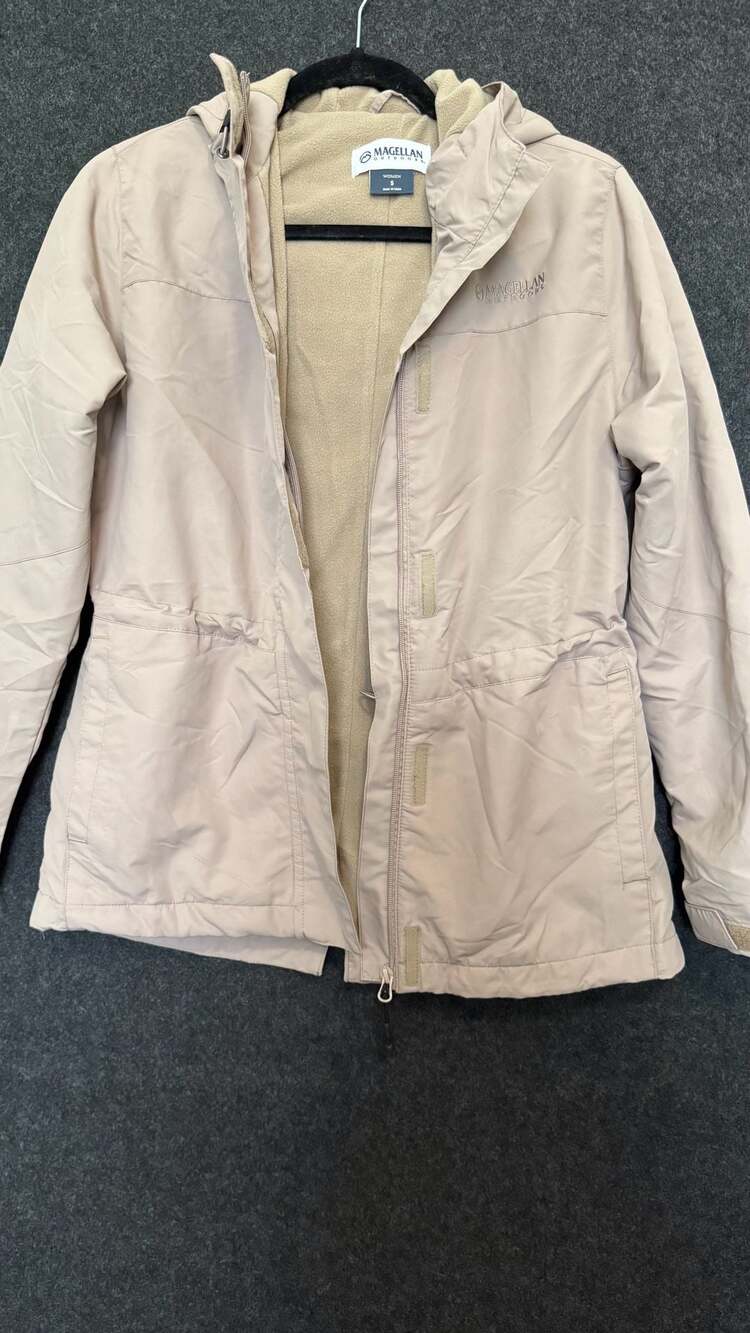 Magellan Outdoors Women's Fleece-Lined Hooded Utility Jacket